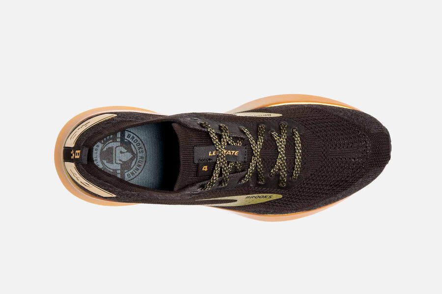 Brooks Israel Levitate 4 Road Running Shoes Womens - Black/Gold - GHV-807561